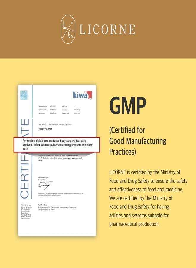 LICORNE Glow Vita Cream, Melting Vitamin C Face Moisturizer for Dark Spots & Radiance, Whipped Anti-Aging Night Cream with Hyaluronic Acid & Shea Butter, Non-Greasy Glass Skin Finish, 1.76 oz - Image 4